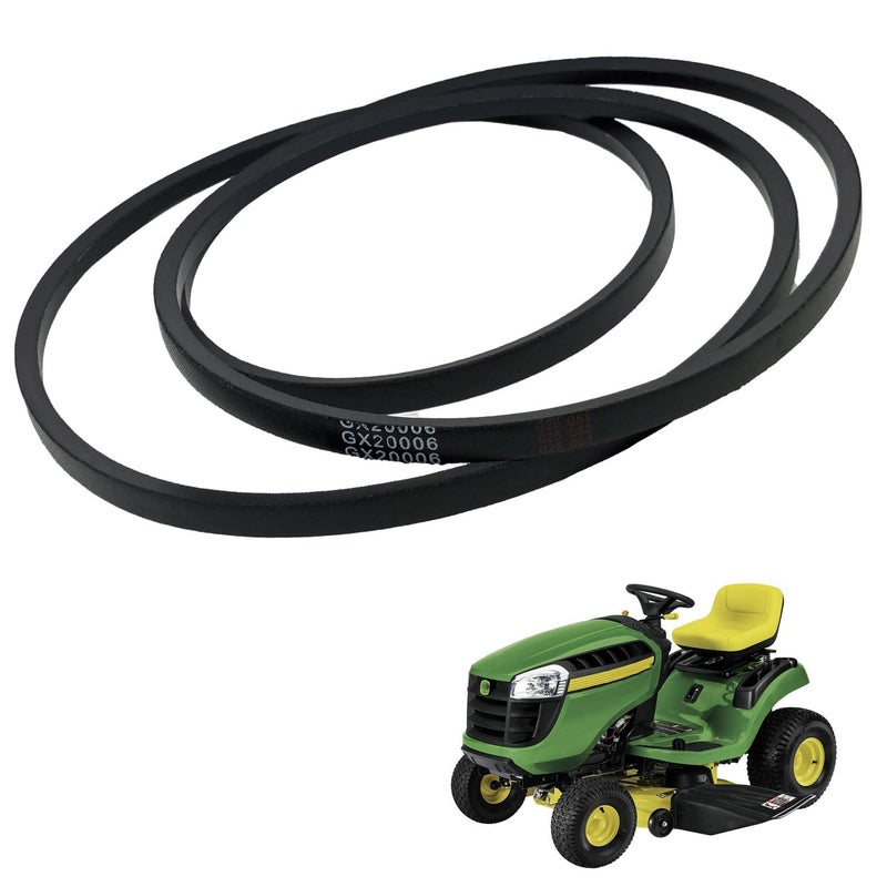 CTPOWER Replaces GX20006 Drive Belt, 88.9 Inch, for John Deere D110 D140 L110 L111 L118 L120 LA115 LA125 LA130 Lawn Mowers - Image 1